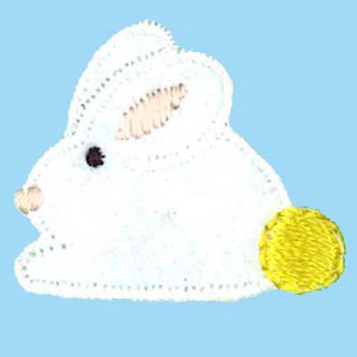 31409 Motif Iron On Rabbit