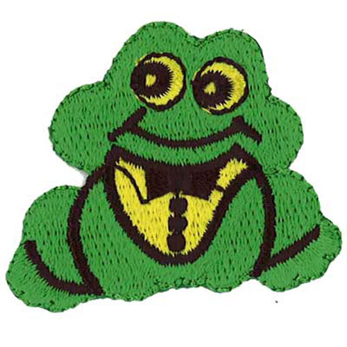 31415 Motif Iron On Frog