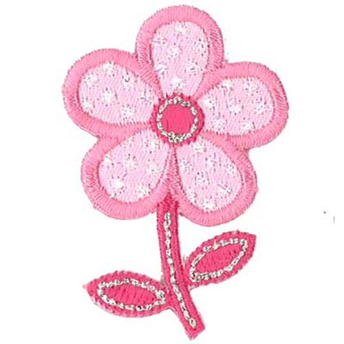 31429 Motif Iron On Daisy Pink