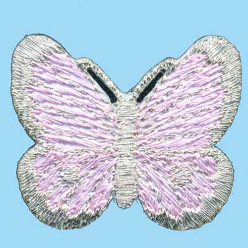 31464 Motif Iron On Butterfly Pink