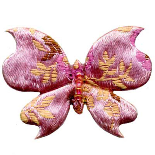 31465 Motif Iron On Butterfly Pink