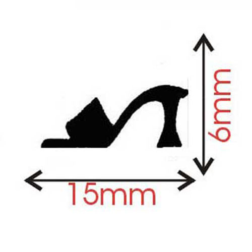 31590 Sullivans Lever Action Craft Puncher - 15mmx6mm - High Heel Shoe