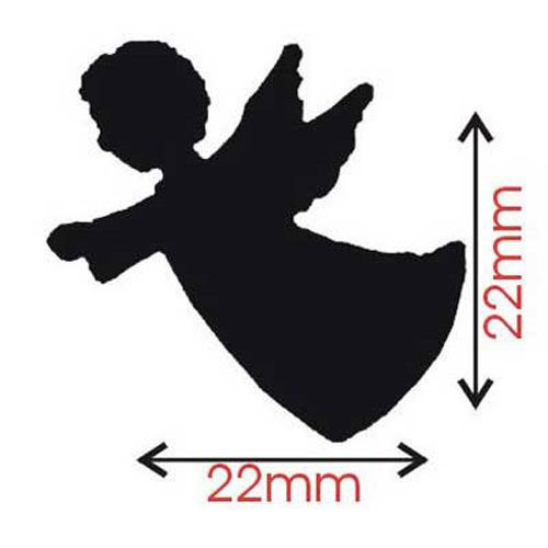 31772 Sullivans Lever Action Craft Puncher - 22mmx22mm - Angel