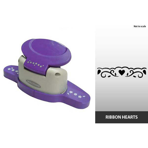 31977 Border Punch Ribbon Hearts