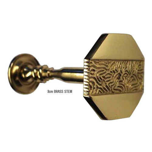 32040 Holdback 54mm 60mm Stem Brass