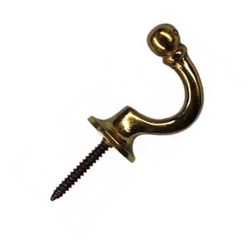 32054 Sullivans 40mm Tie Back Hook - Black - 2pcs