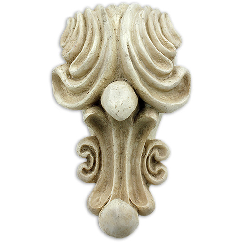 32080 Bracket 220x120mm Scroll Ivory