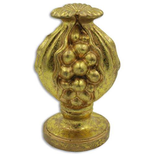 32088 Finial 100mm Gold Berry