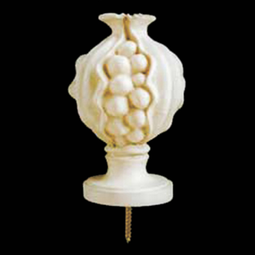 32089 Finial 100mm Ivory Berry