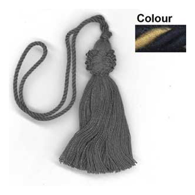 32111 Key Tassel 100mm Navy Ginger
