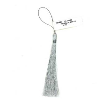 32197 Tassel 100mm Silver