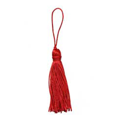 32214 Tassel 50mm Atom Red