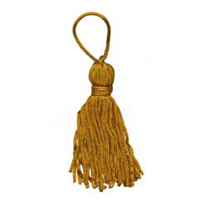 32235 Tassel 75mm Burnt Gold