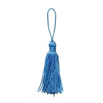 32245 Tassel 75mm Peacock