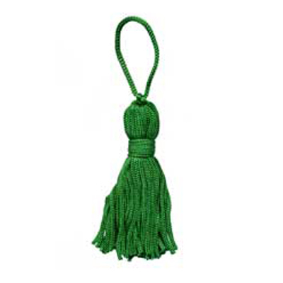 32246 Tassel 75mm Emerald