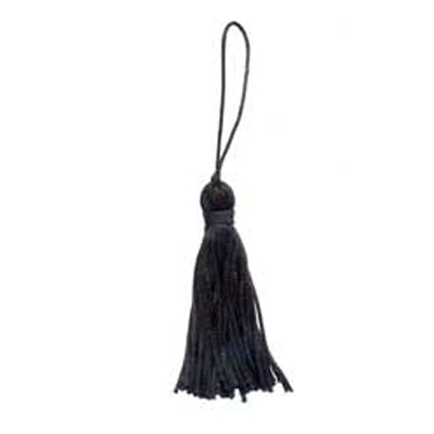 32251 Tassel 75mm Black