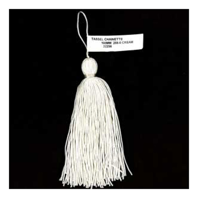 32256 Tassel 100mm Cream