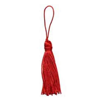 32266 Tassel 100mm Atom Red