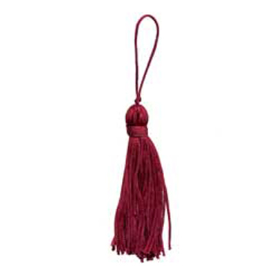 32267 Tassel 100mm Claret