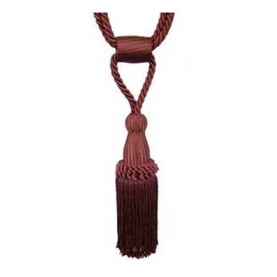 32292 Tie Back Small Burgundy