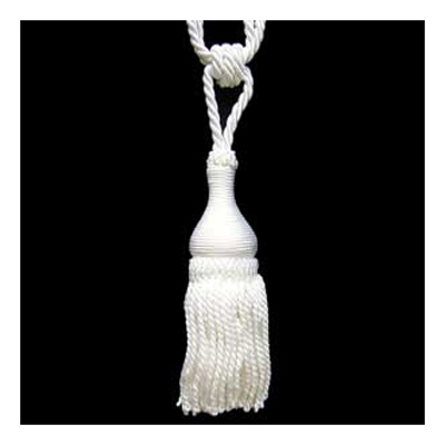 32442 Tie Back Medium White