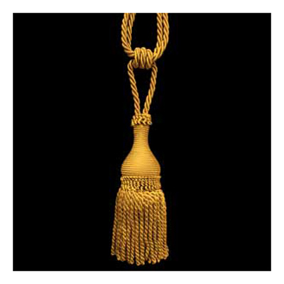 32454 Tie Back Medium Burnt Gold