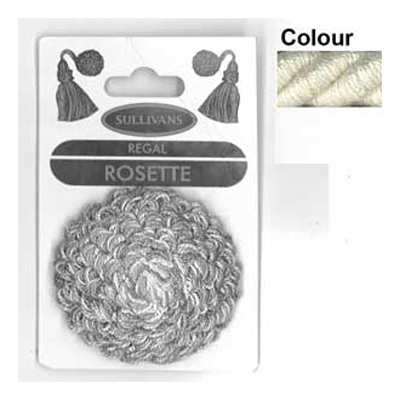 32470 Rosette 50mm Cream