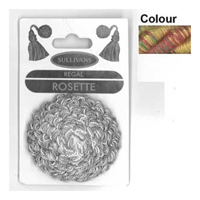 32477 Rosette 50mm Brick Ginger Grn