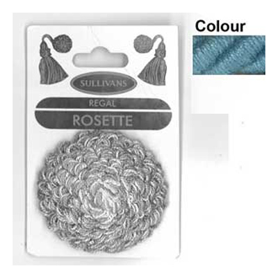 32488 Rosette 50mm Blue