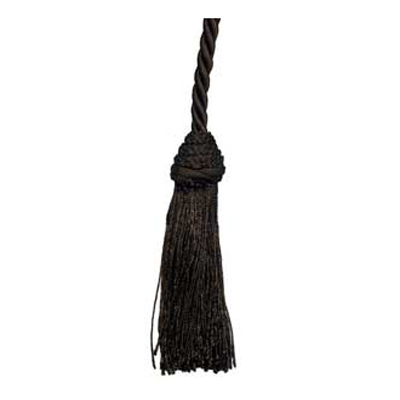 32532 Sullivans 2100mm Rayon Cord Tie With 80mm Tassels -brown