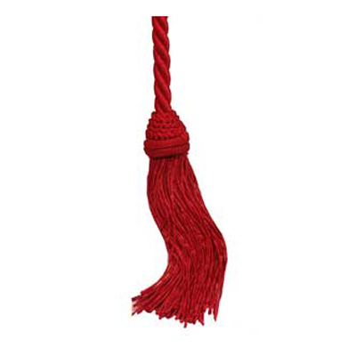 32538 Sullivans 2100mm Rayon Cord Tie With 80mm Tassels -atom Red