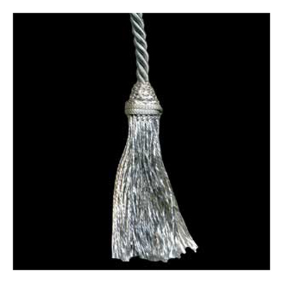 32584 Cord Tie 240cm Silver Grey