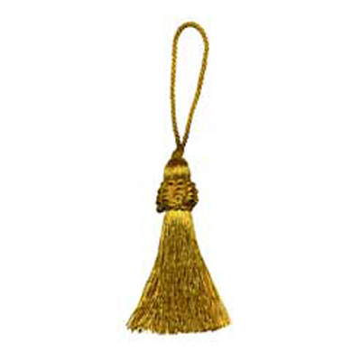 32634 Tassel 100mm Burnt Gold