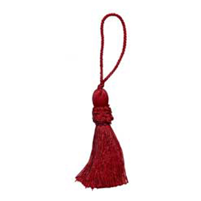 32637 Tassel 100mm Claret