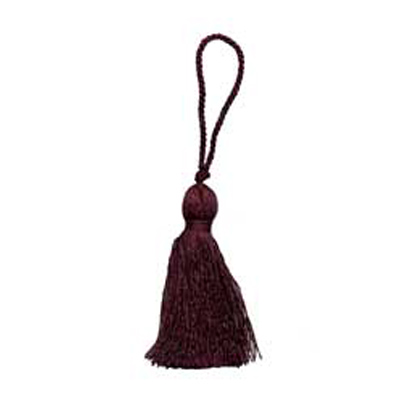 32663 Tassel 90mm Burgundy