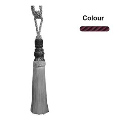 32686 Tie Back Large Burgundy