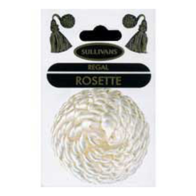 32700 Rosette 50mm White