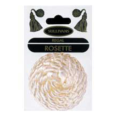 32701 Rosette 50mm Cream