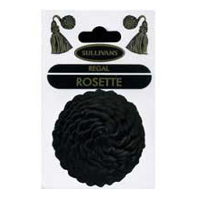 32706 Rosette 50mm Black