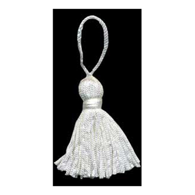 32758 Tassel 75mm White