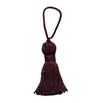 32761 Tassel 75mm Burgundy