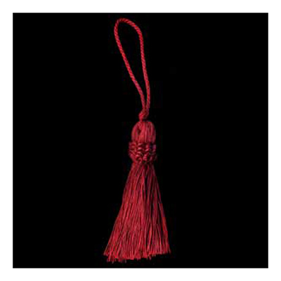 32785 Tassel 100mm Wine Claret