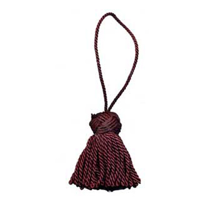 32834 Tassel 80mm Burgundy