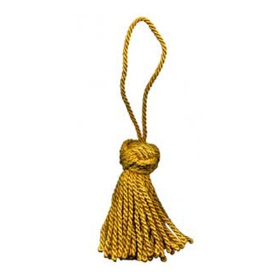 32836 Tassel 80mm Burnt Gold