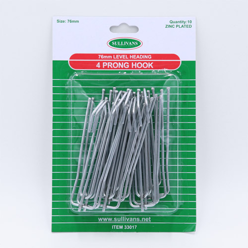 33017 Hook 4 Prong 76mm Level Heading