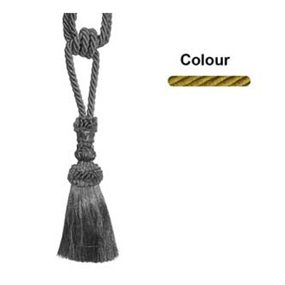 33140 Tie Back Small Burnt Gold