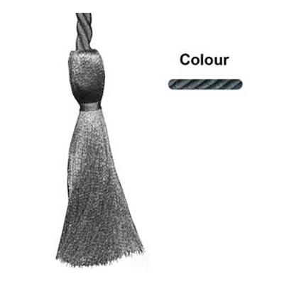 33167 Cord Tie 110cm Cord Antique Silver