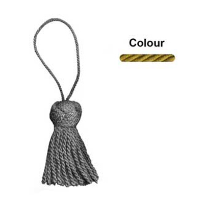 33176 Tassel 80mm Burnt Gold