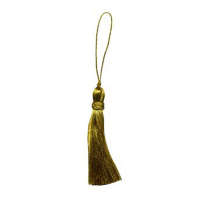 33188 Tassel 100mm Burnt Gold