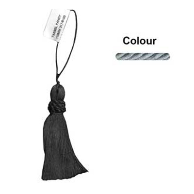 33192 Tassel 100mm Antique Silver